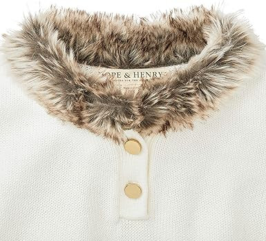 Hope & Henry Girls' Sweater Cape | Amazon (US)