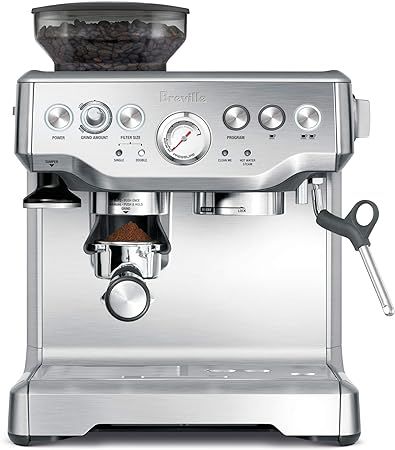 Breville BES870XL Barista Express Espresso Machine, Brushed Stainless Steel | Amazon (US)