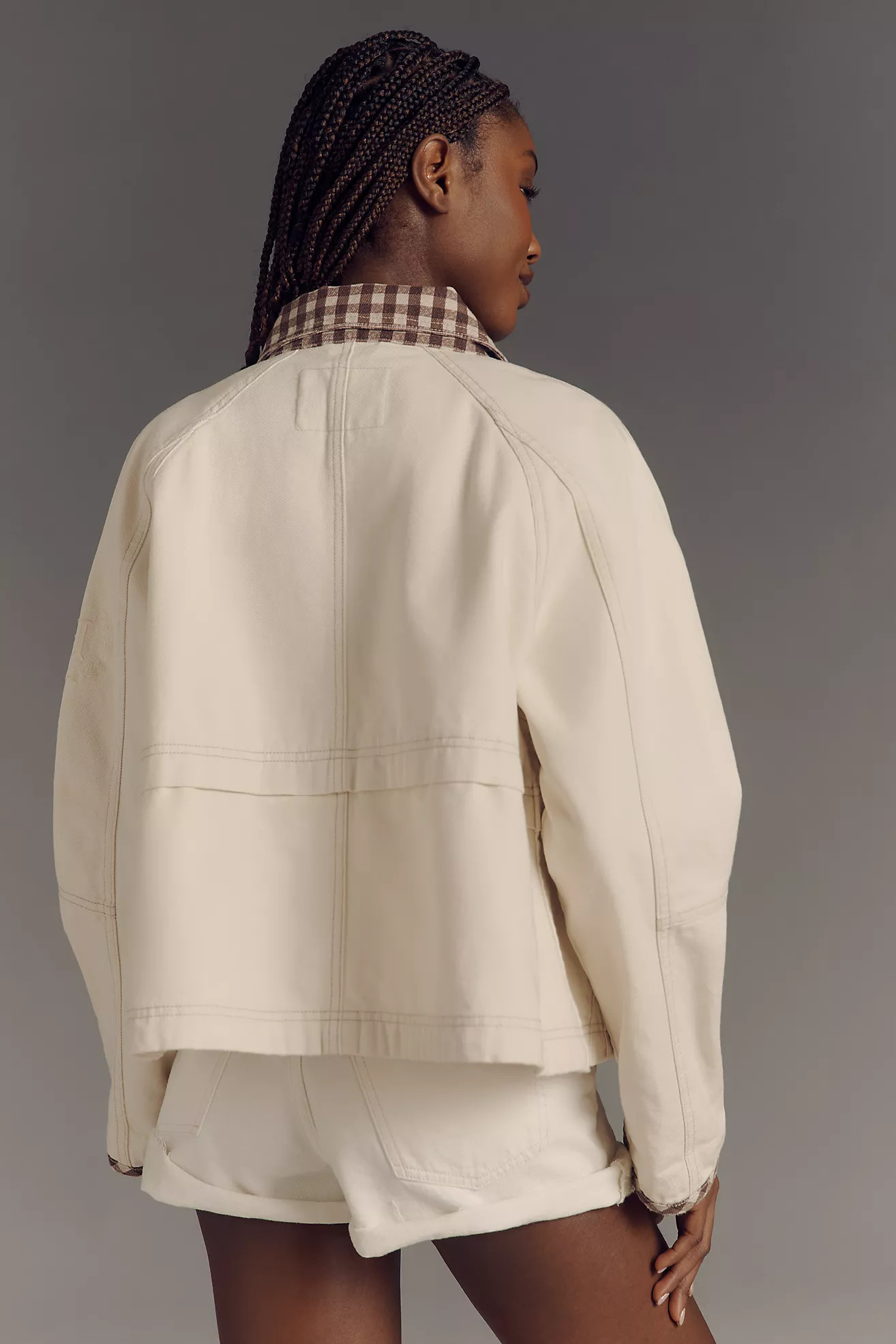 The Lexie Cropped Workwear Jacket by Pilcro | Anthropologie (US)