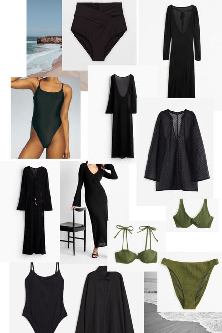 Chic swimwear ; black suits make you look put together and timeless!  

#LTKfindsunder50 #LTKfindsunder100 #LTKstyletip