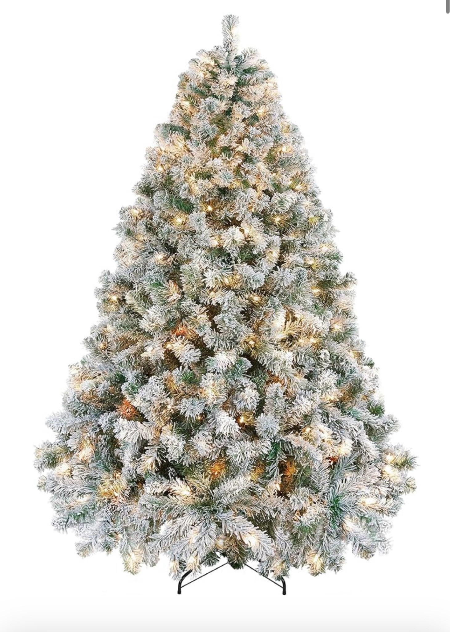 6 ft. pre-lit with warm white lights, snow flocked Christmas tree with stand. ON SALE NOW! 

#Christmastree #prelittree #Holidaydecor

#LTKHoliday #LTKCyberWeek #LTKSeasonal