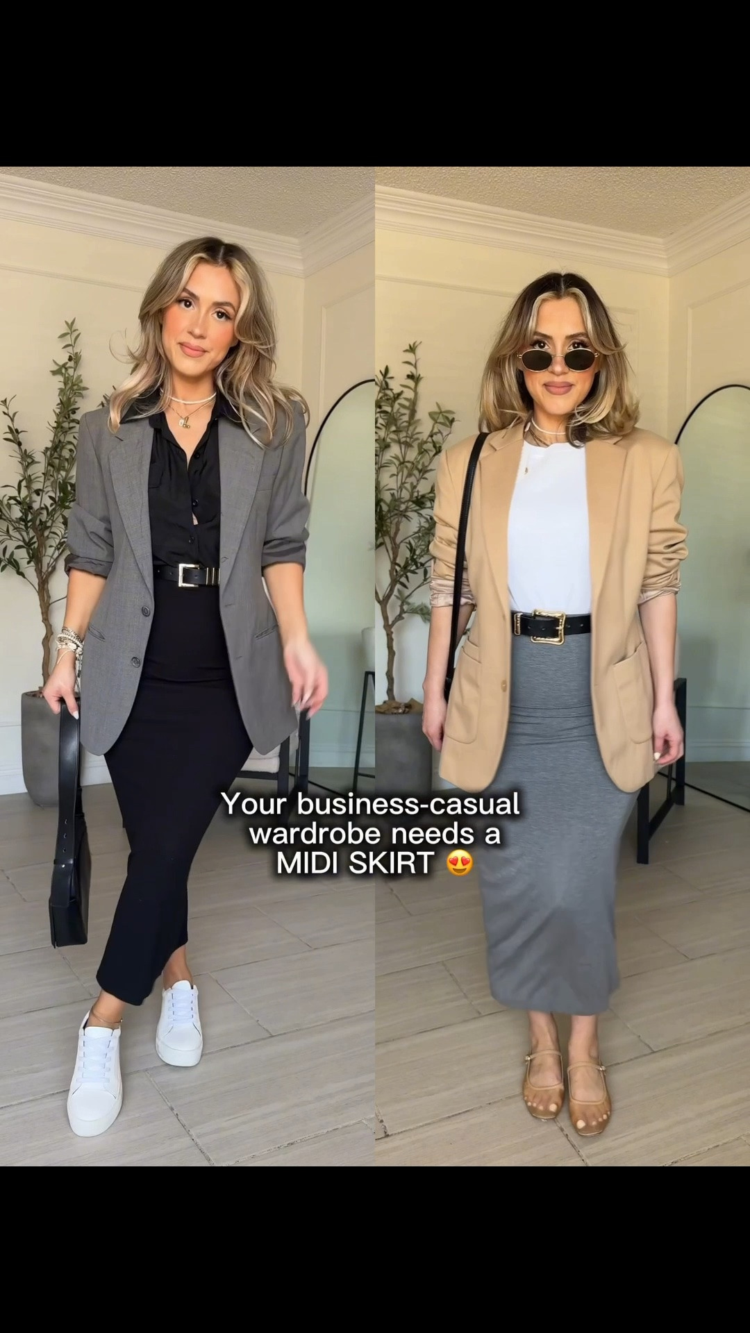 MIDI skirts makes the best business casual staple!

#LTKootd #LTKWorkwear #LTKOver40