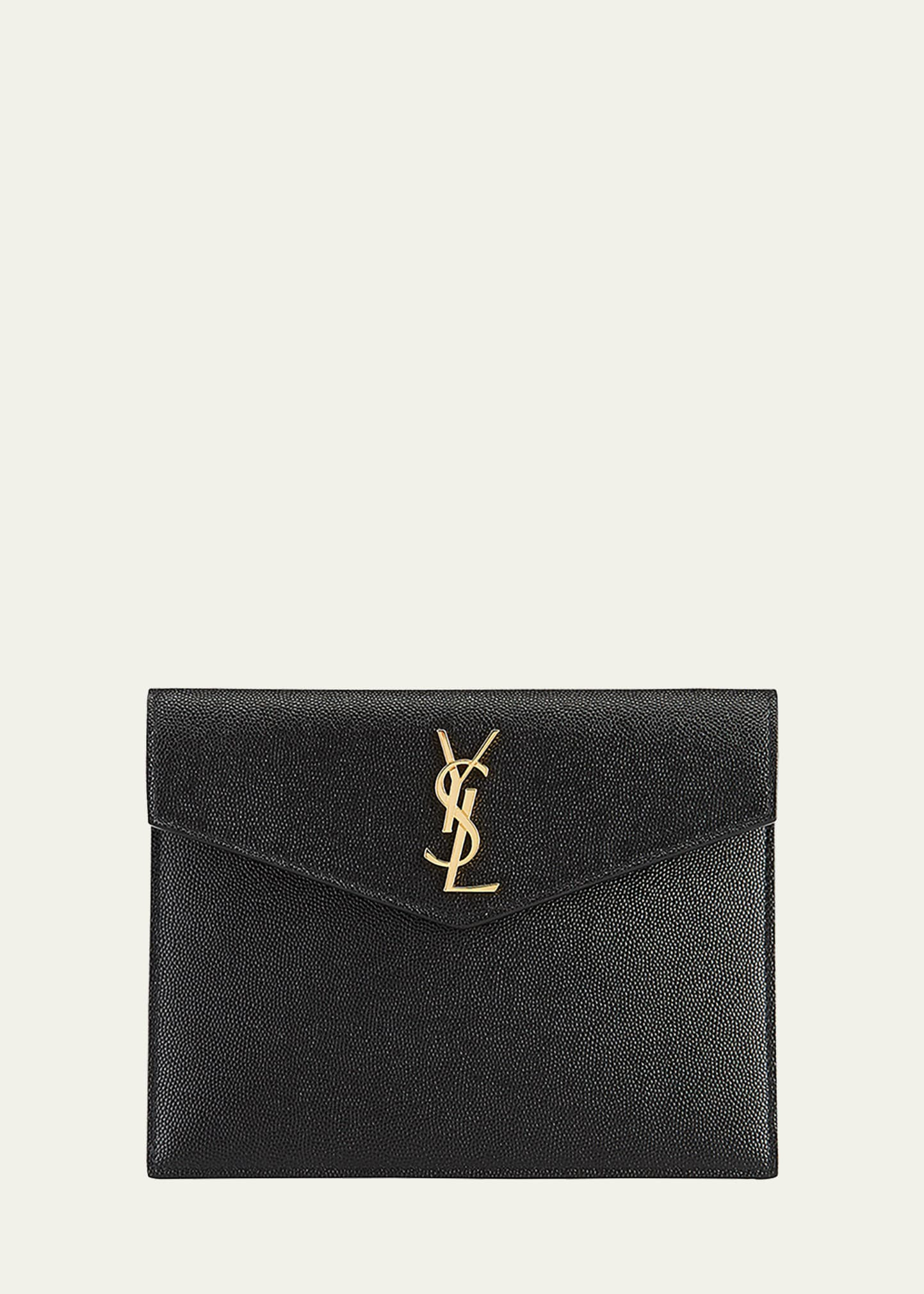 Uptown YSL Monogram Baby Pouch Wallet | Bergdorf Goodman