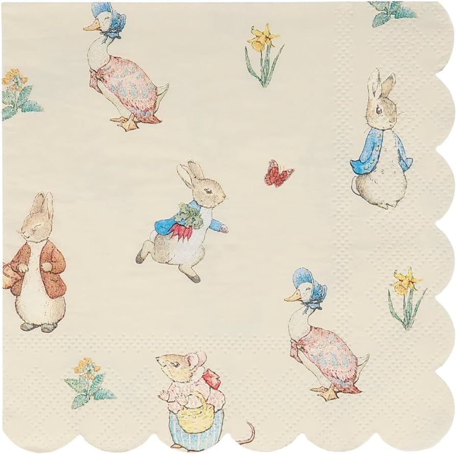 Meri Meri Peter Rabbit™ & Friends Small Napkins | Amazon (US)