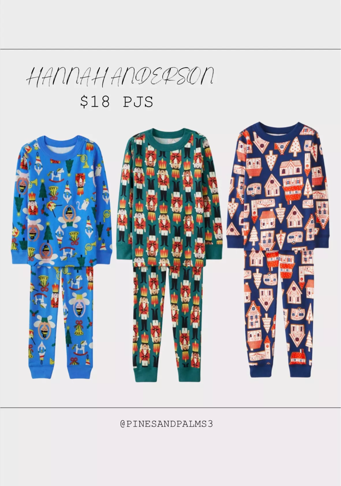 Holiday Print Long John Pajama Set curated on LTK