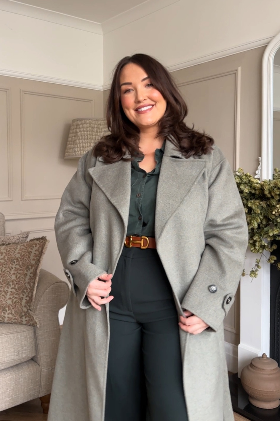 Winter greens ♥️ I love the colour green I base it as a neutral and it's a change from black. Gives that country Heritage look too. 

#LTKeurope #LTKcurves #LTKuk