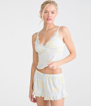 Patchwork Floral Sleep Cami | Aeropostale
