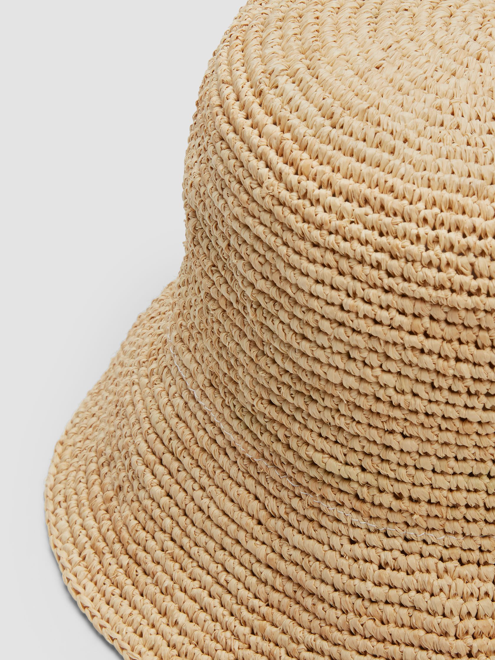 Mar Y Sol for EILEEN FISHER Raffia Bucket Hat | Eileen Fisher