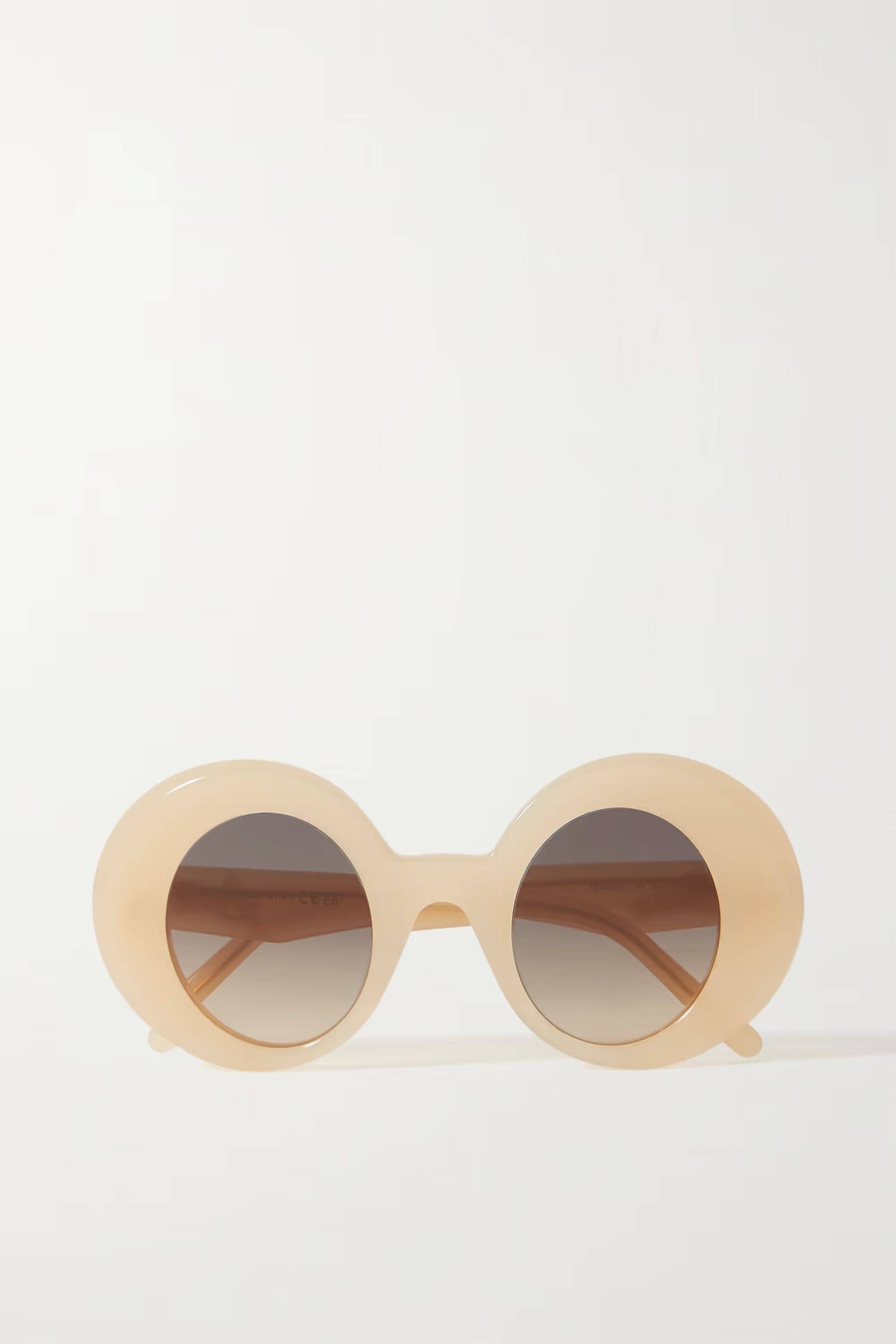 LOEWECurve oversized round-frame acetate sunglasses | NET-A-PORTER (US)