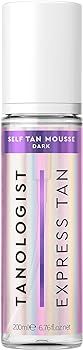 Tanologist Express Self Tan Mousse, Dark - Hydrating Sunless Tanning Foam, Vegan and Cruelty Free... | Amazon (US)