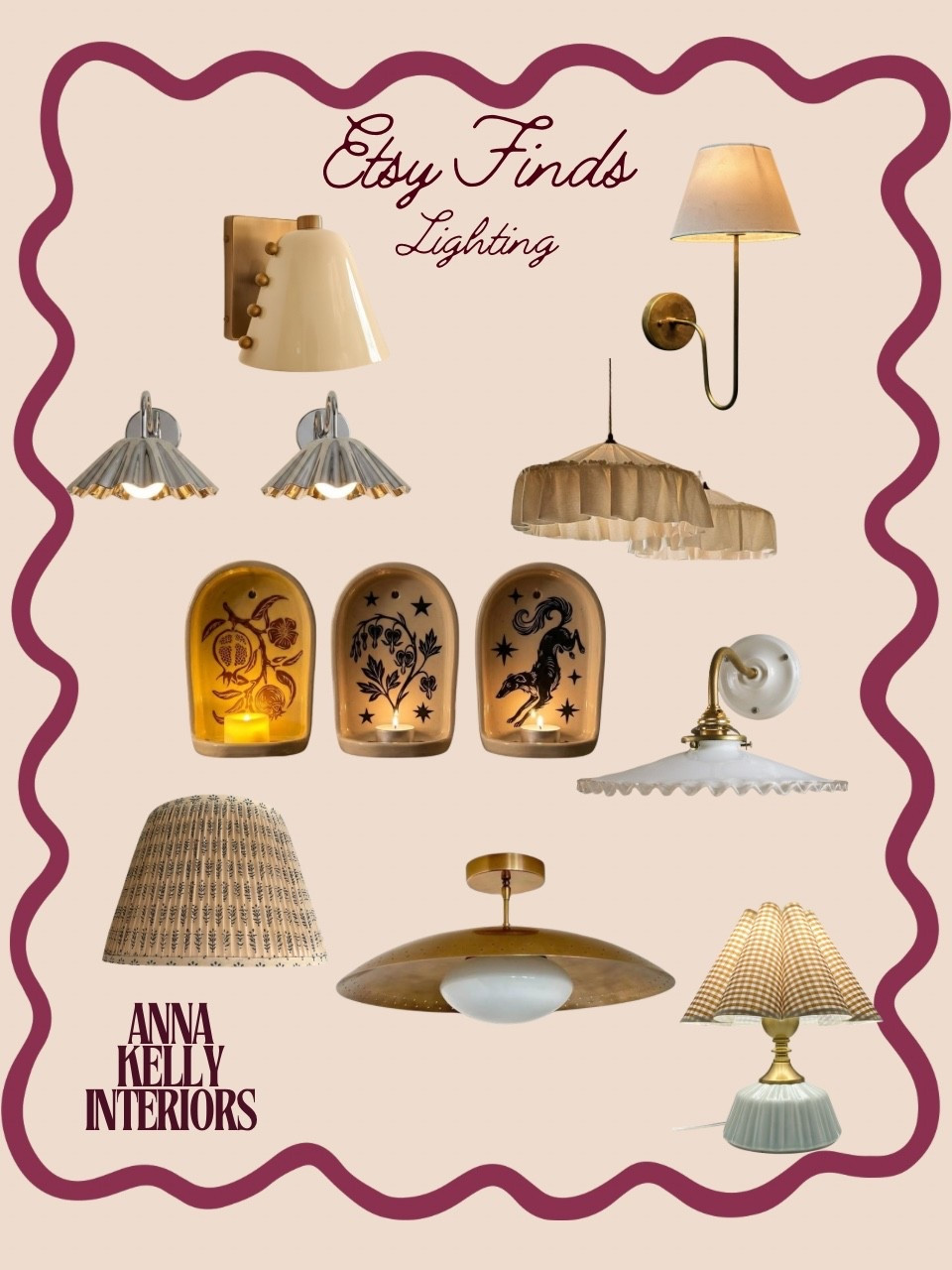 Affordable Etsy Lighting Finds 