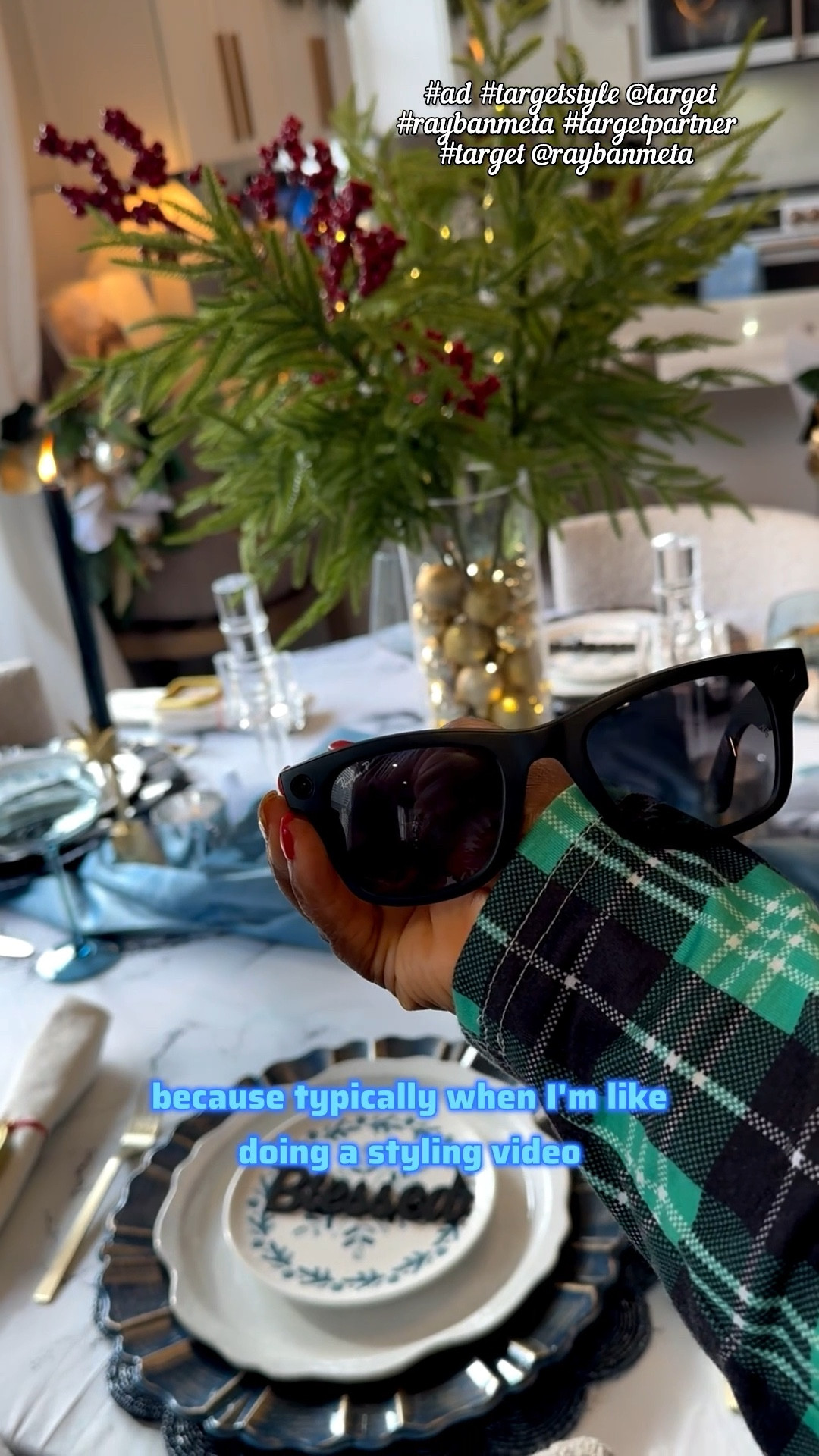 #ad #targetpartner Ray-Ban Meta glasses gift ideas that everyone will love from @target!  #TargetStyle #RayBanMeta #target @raybanmeta 

#LTKGiftGuide #LTKHoliday #LTKHome
