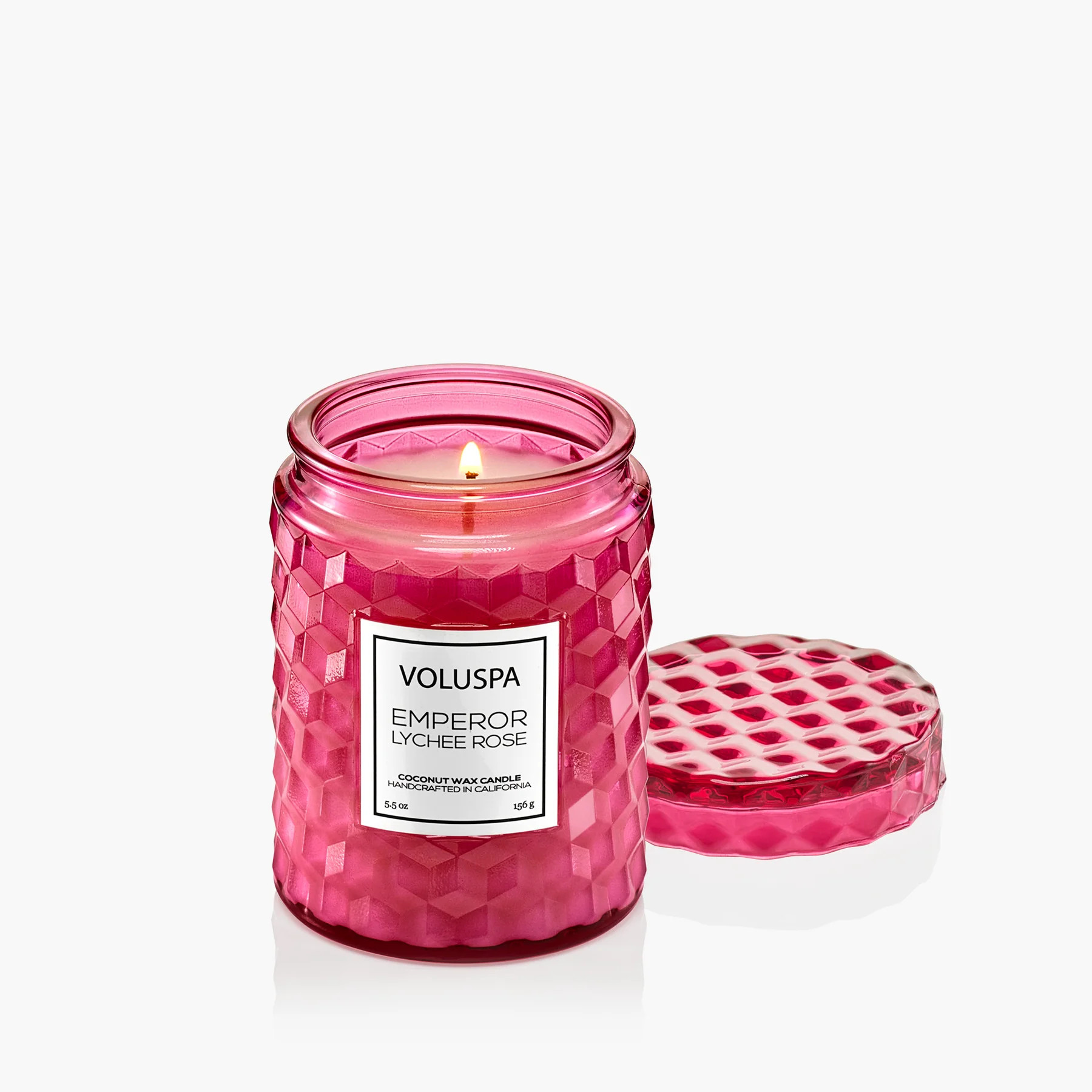 Emperor Lychee Rose - Small Jar Candle | Voluspa