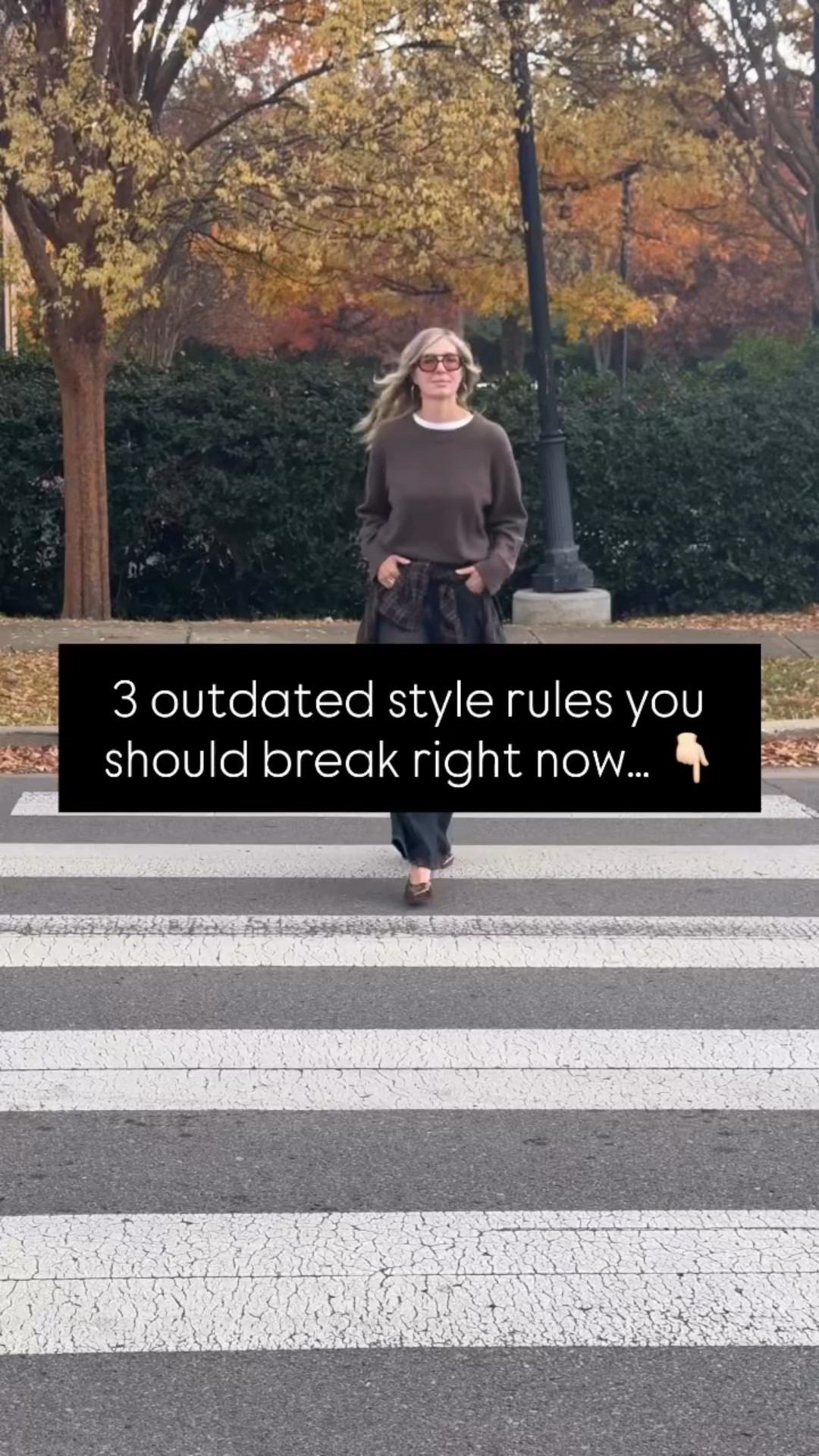 Ready to break free from old-school style rules? 🙌 

Here are 3 you should ditch ASAP: 

1️⃣ Always tuck your top. 
- Sometimes a half-tuck or leaving it loose creates a more modern look! 

2️⃣ Stick to skinny jeans. 
- Wide-leg, straight-leg, and flared styles are trending and so flattering! 

3️⃣ Avoid mixing prints. 
- Stripes and florals? Leopard and plaid? They’re better together! 

Which rule are you breaking first? Need help modernizing your wardrobe? Let’s chat! 💌