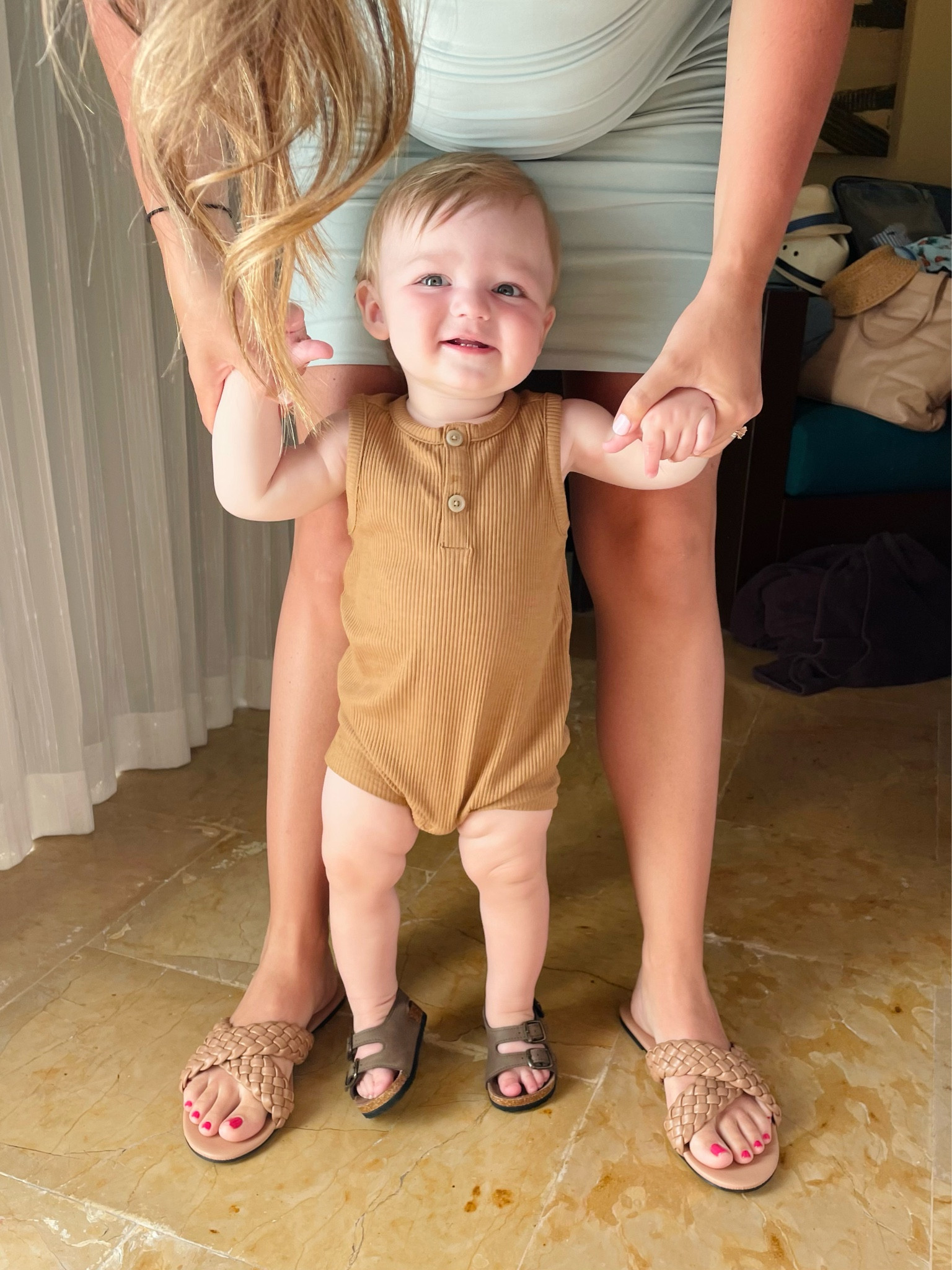 Gender neutral outfit for baby, baby boy style, unisex style for baby, baby romper, baby sandals 🤎

LTKunder20

#LTKsalealert #LTKbump #LTKbaby