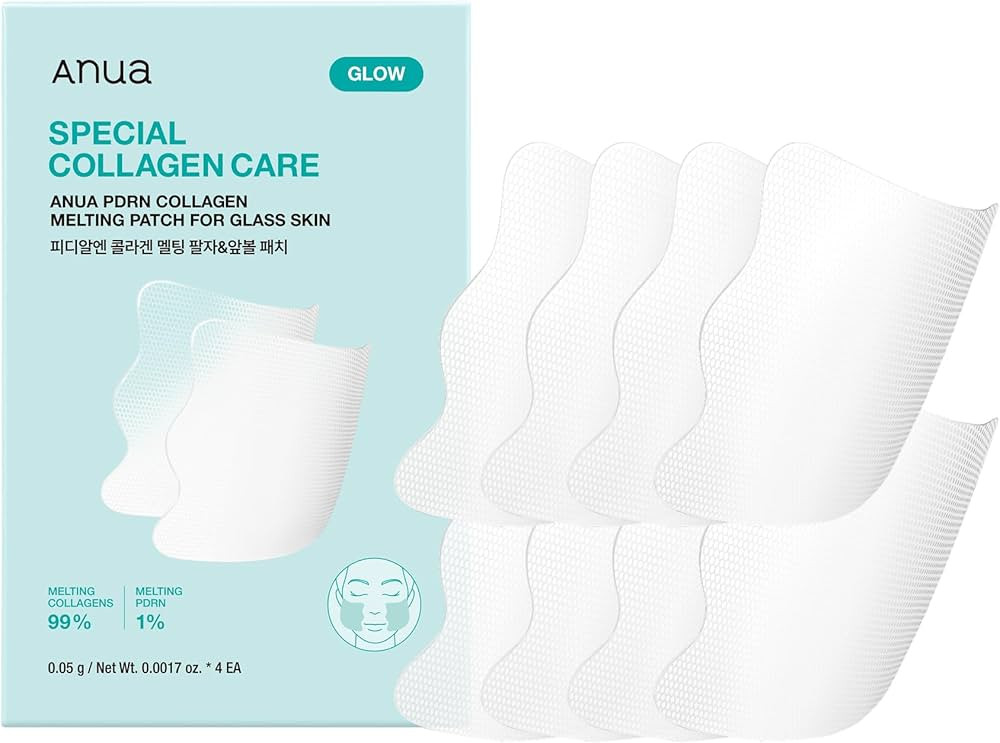 ANUA Salmon DNA PDRN Collagen Melting Patch for Glass skin, Instant Melting Thin Collagen Patch, ... | Amazon (US)