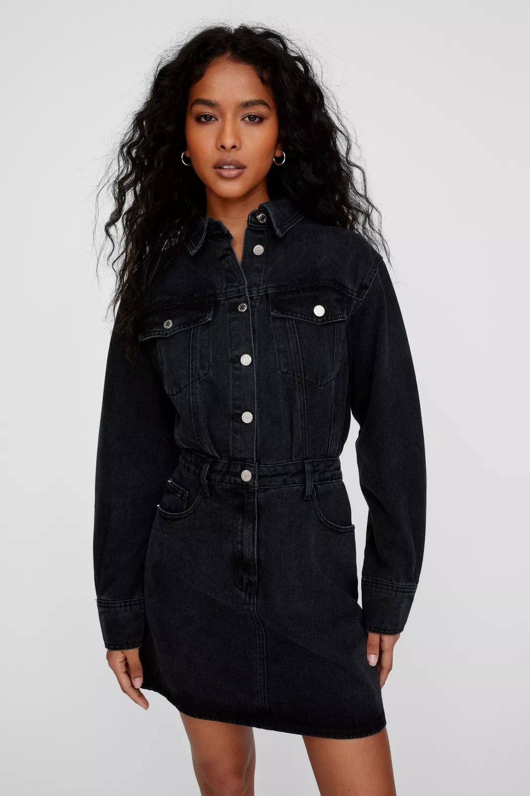 Denim Shirt Dress | Nasty Gal US