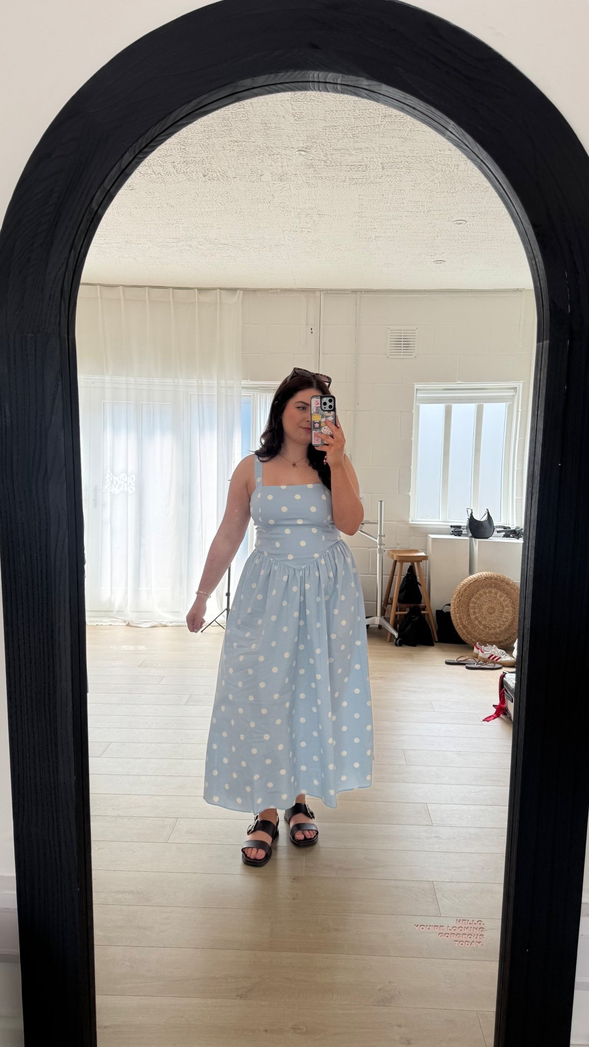 Primark £10 polka dot dress 