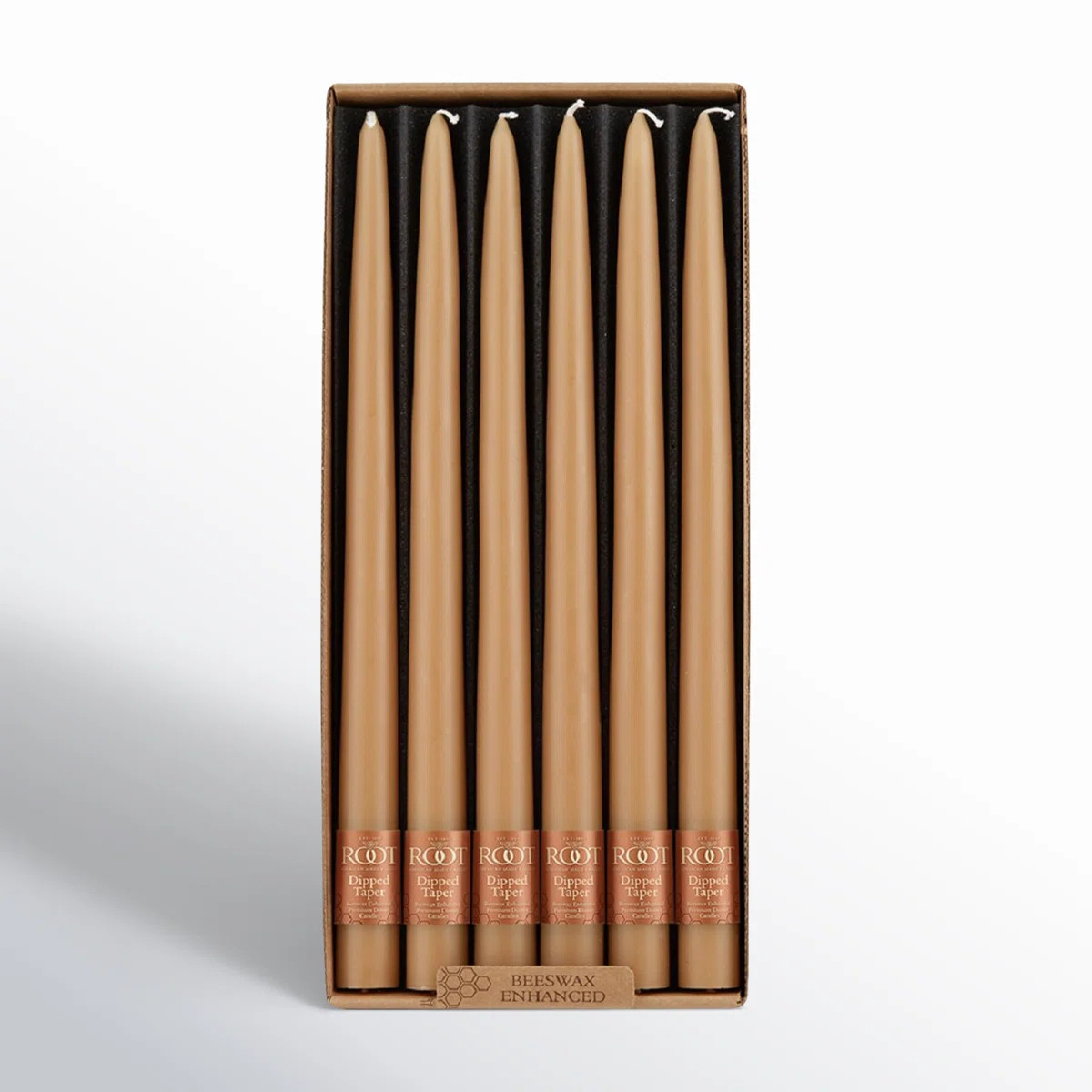 12 Piece Unscented Taper Candle Set (Set of 12) | Wayfair North America