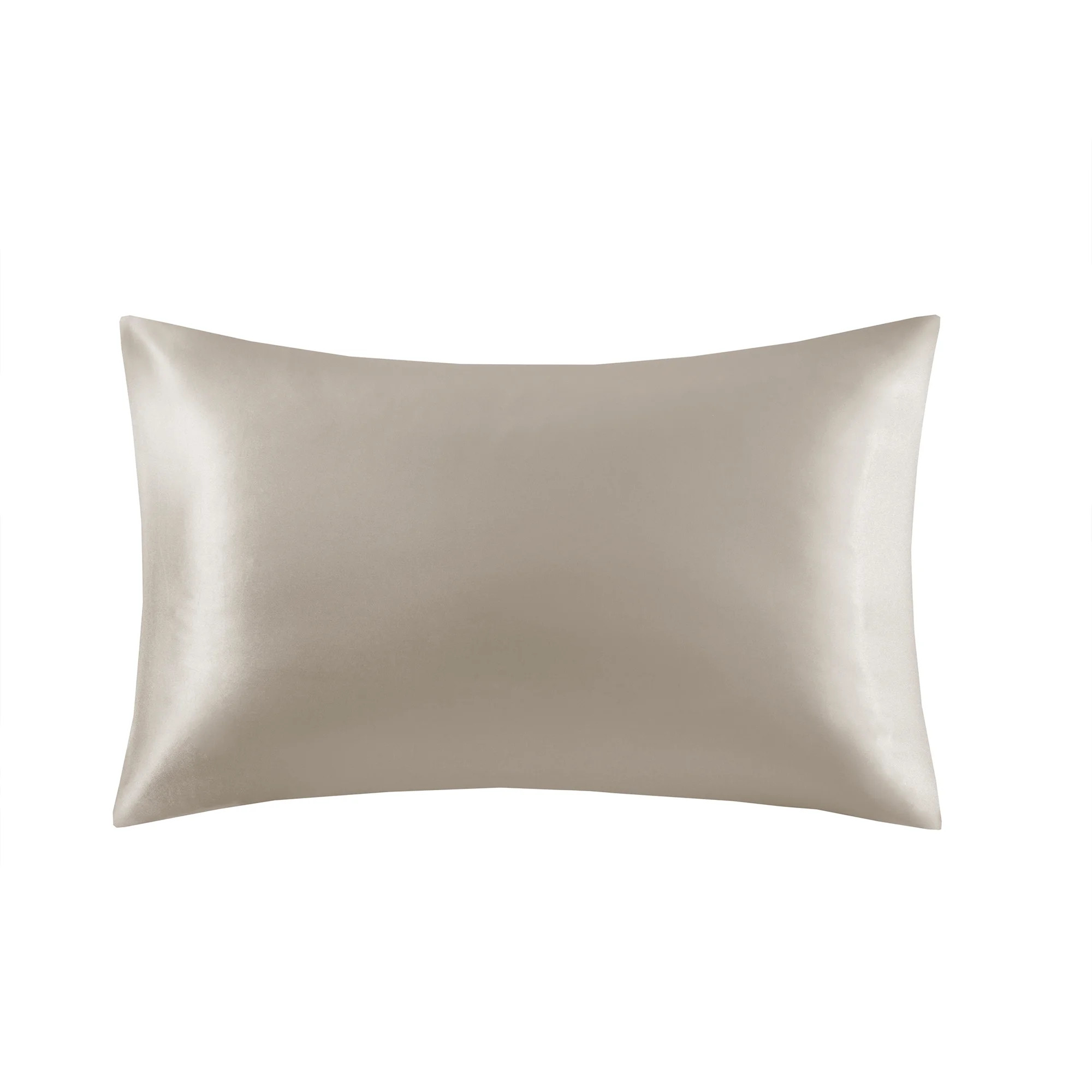 Mainstays Satin Pillowcase – Standard – Luxe Beige Gold – Frizz Control & Cooling Comfort ... | Walmart (US)