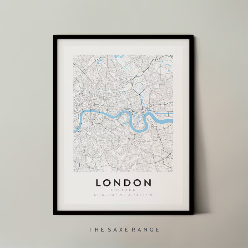 Custom Map Prints, Any Location, 3 for 2 Offer, - City Print, City Map, Map Print, Map Print, Map... | Etsy (US)