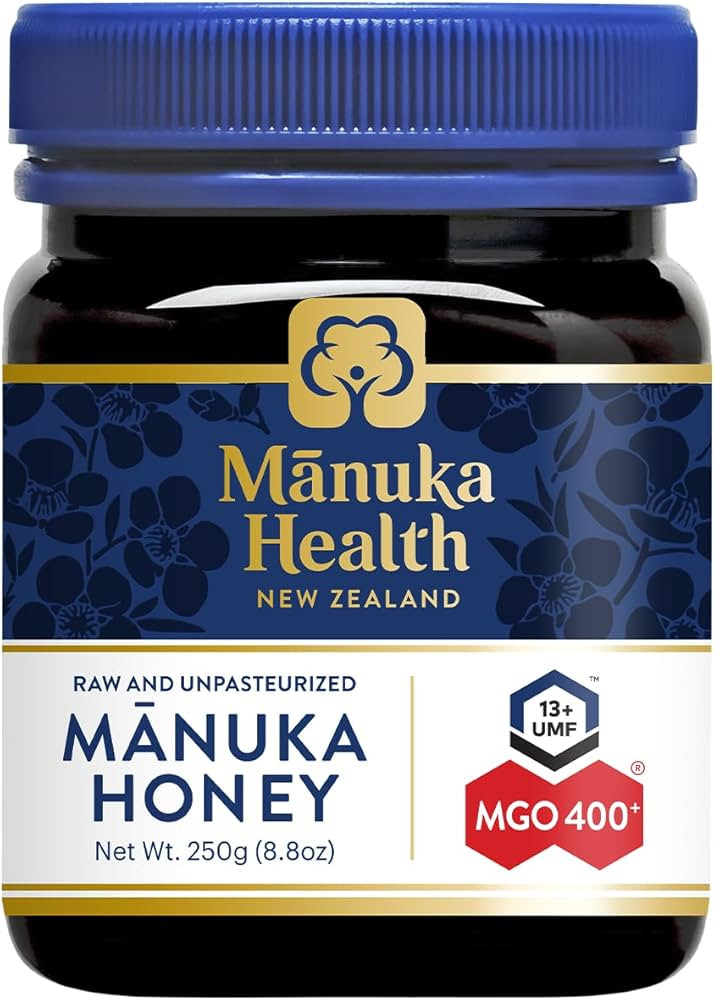 Manuka Health UMF 13+/MGO 400+ Manuka Honey (250g/8.8oz), Superfood, Authentic Raw Honey from New... | Amazon (US)