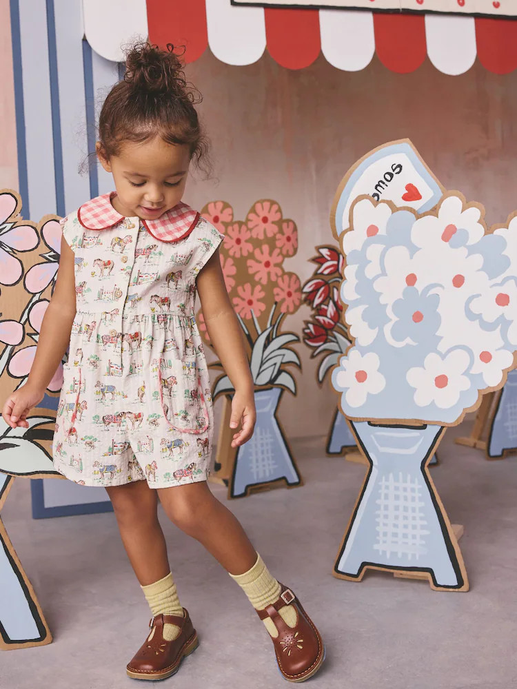 Cream Cath Kidston Playsuit (3mths-7yrs) | Next US