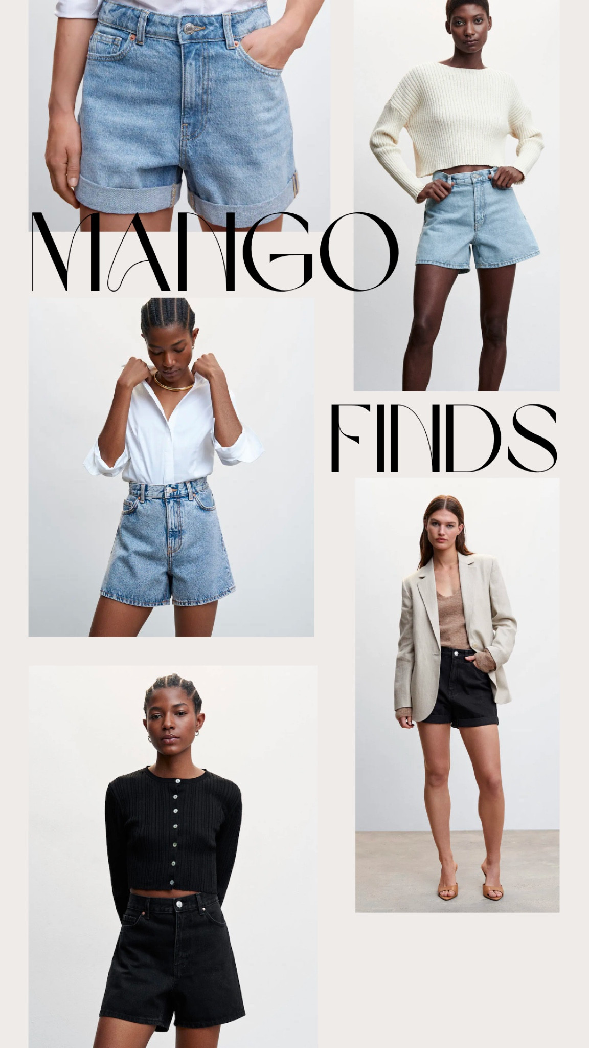 Denim short finds from Mango!! 

30% off when you spend $210 or more with code EXTRA30

Sale / denim / mango / denim shorts / jean shorts