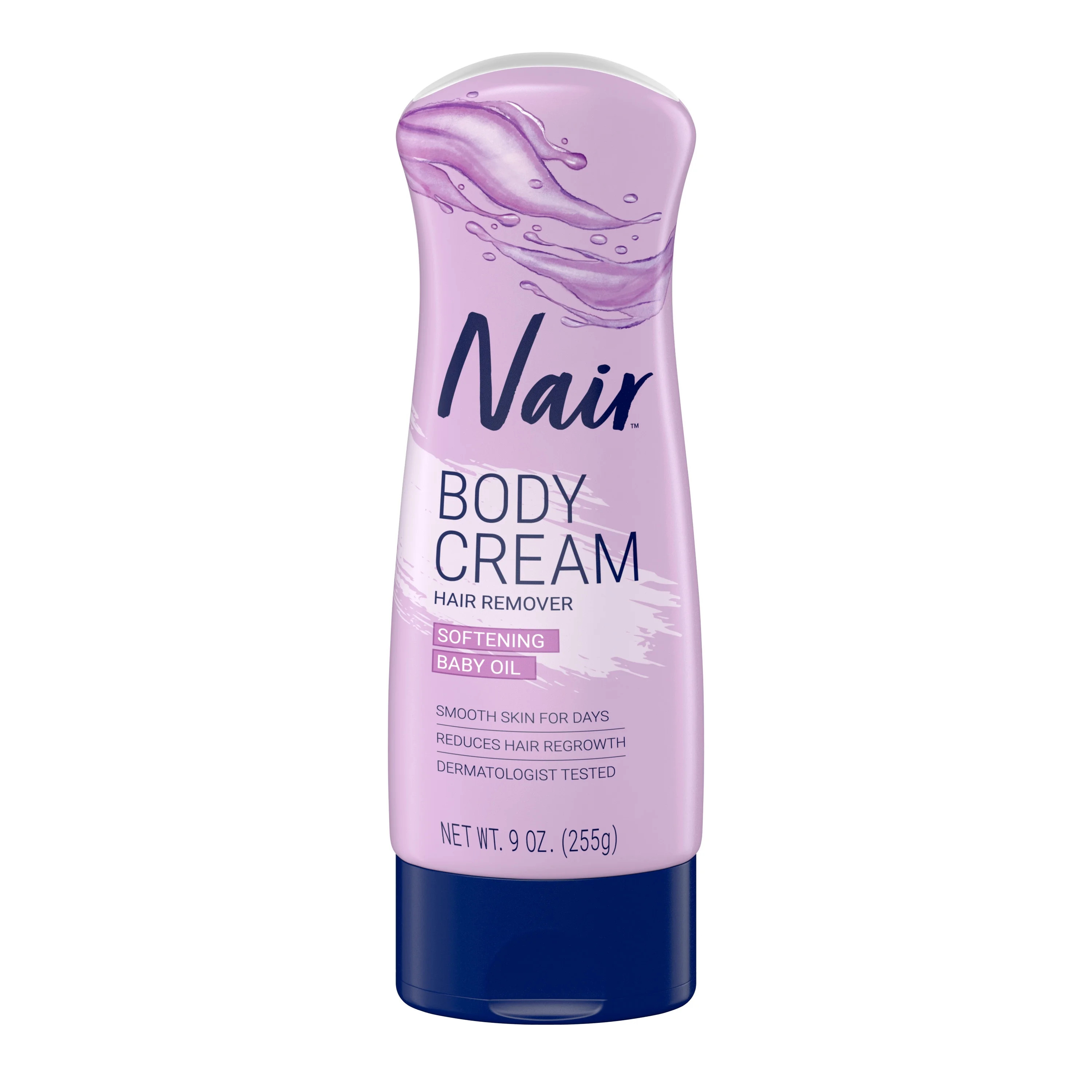 Nair Hair Removal Body Cream with Softening Baby Oil, Leg and Body Hair Remover - Walmart.com | Walmart (US)