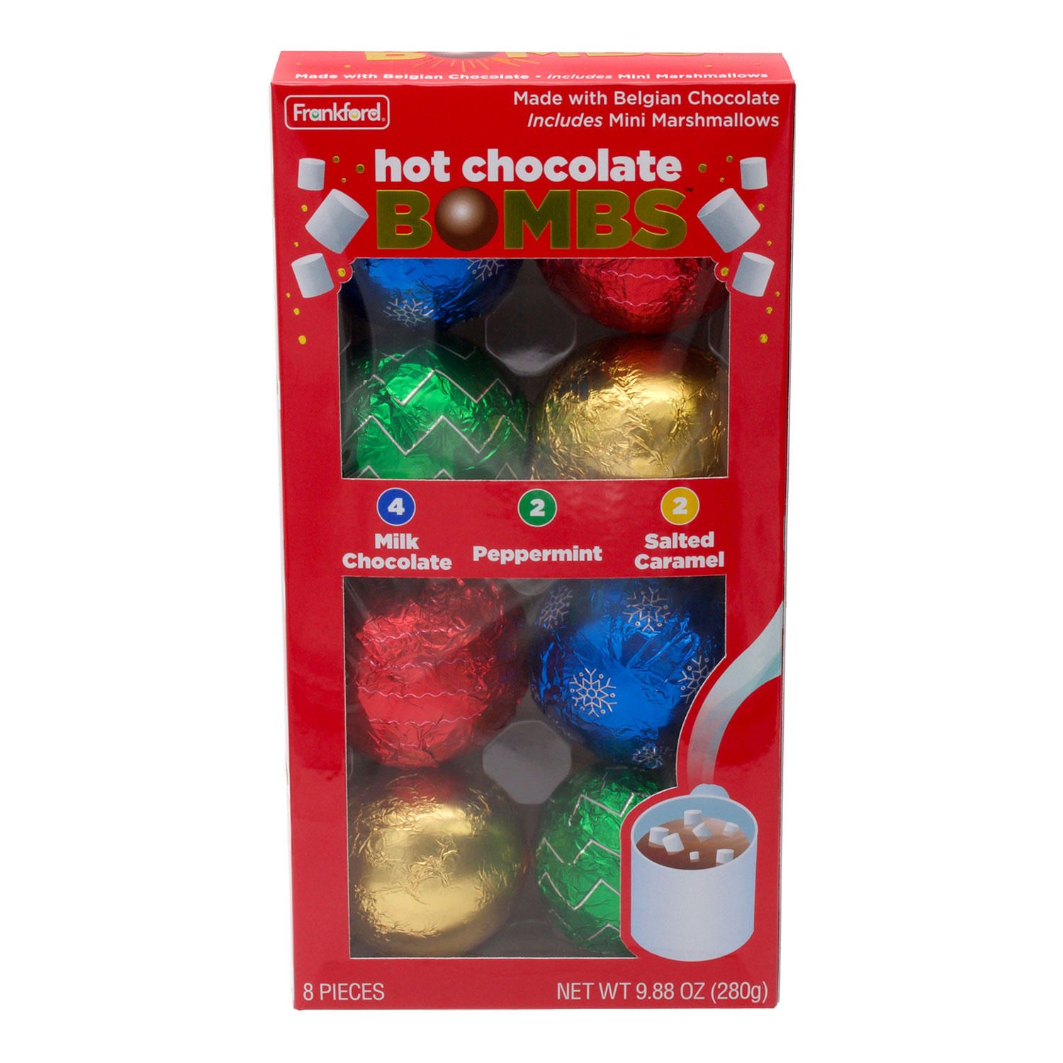 Frankford Hot Chocolate Bomb Variety Pack (8 pk.) | Sam's Club