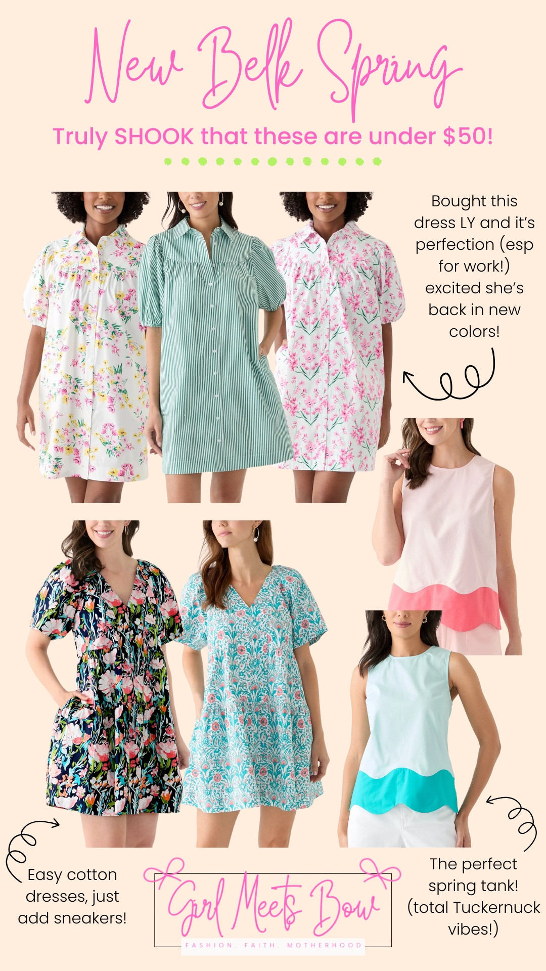 Belk new spring arrivals are SO good! I typically wear a size small in this brand :)

#LTKSaleAlert #LTKSeasonal #LTKFindsUnder50