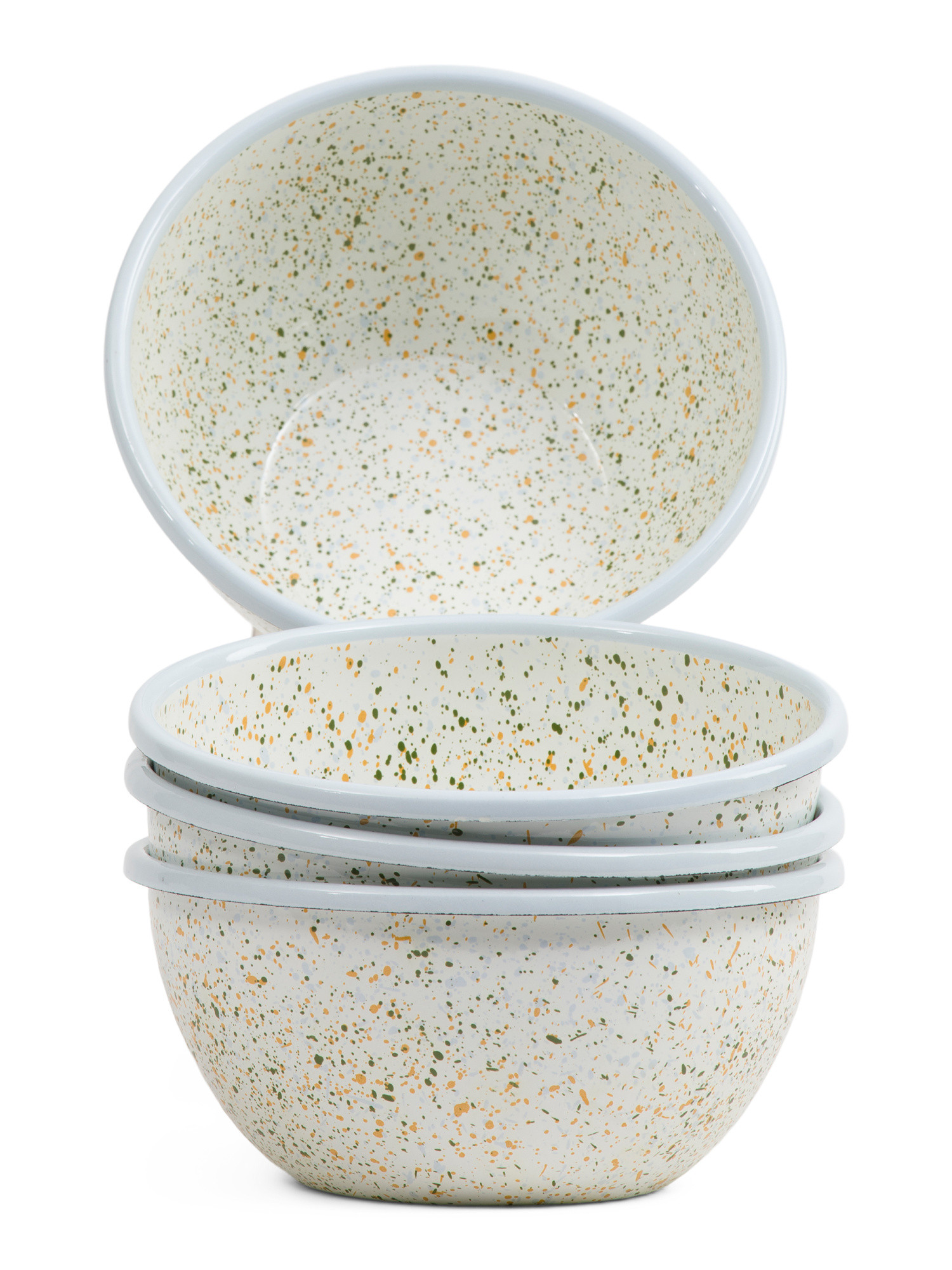4pk Sky Rim Speckled Bowls | TJ Maxx