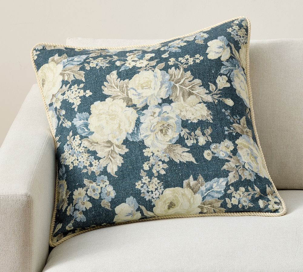 Cammi Floral Printed Pillow | Pottery Barn (US)