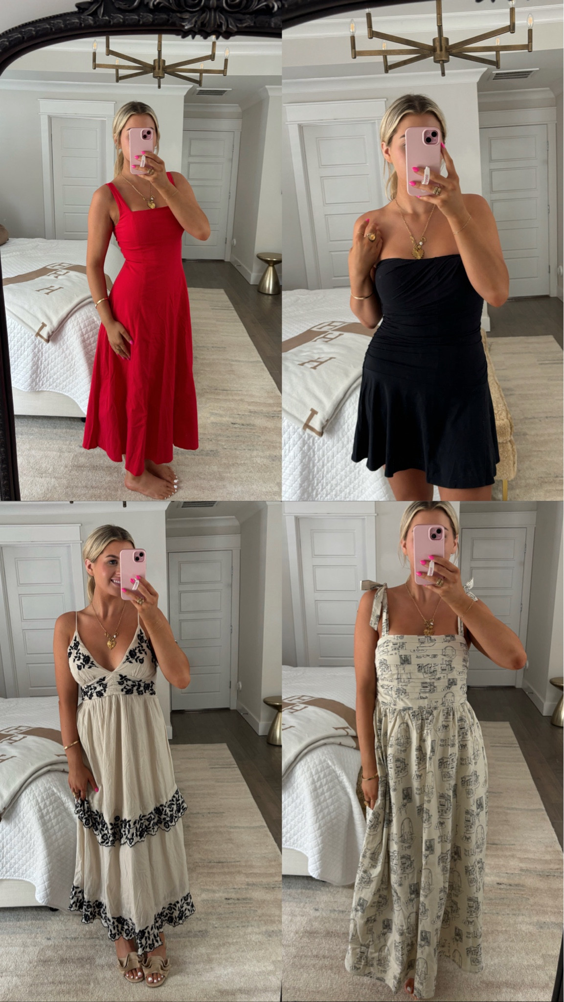 Women's Fit & Flare Stretch Midi ...