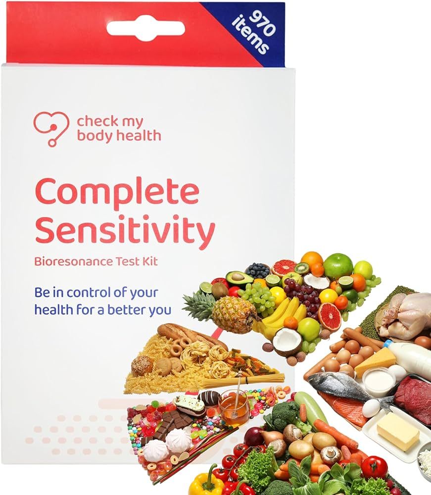 Check My Body Health | Complete Food Sensitivity Test | Check for 970 Different Intolerances | Ea... | Amazon (US)
