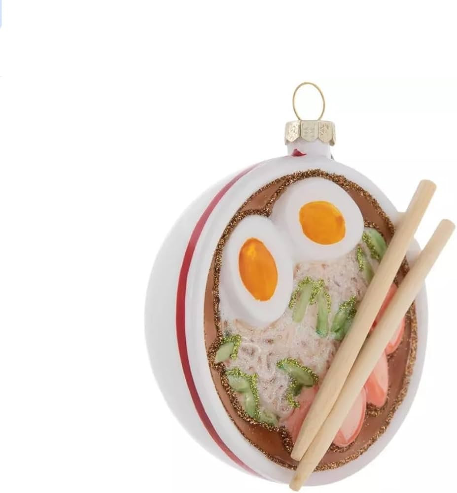 Sushi Ramen Noodle Bowl Christmas Tree Ornament | Amazon (US)