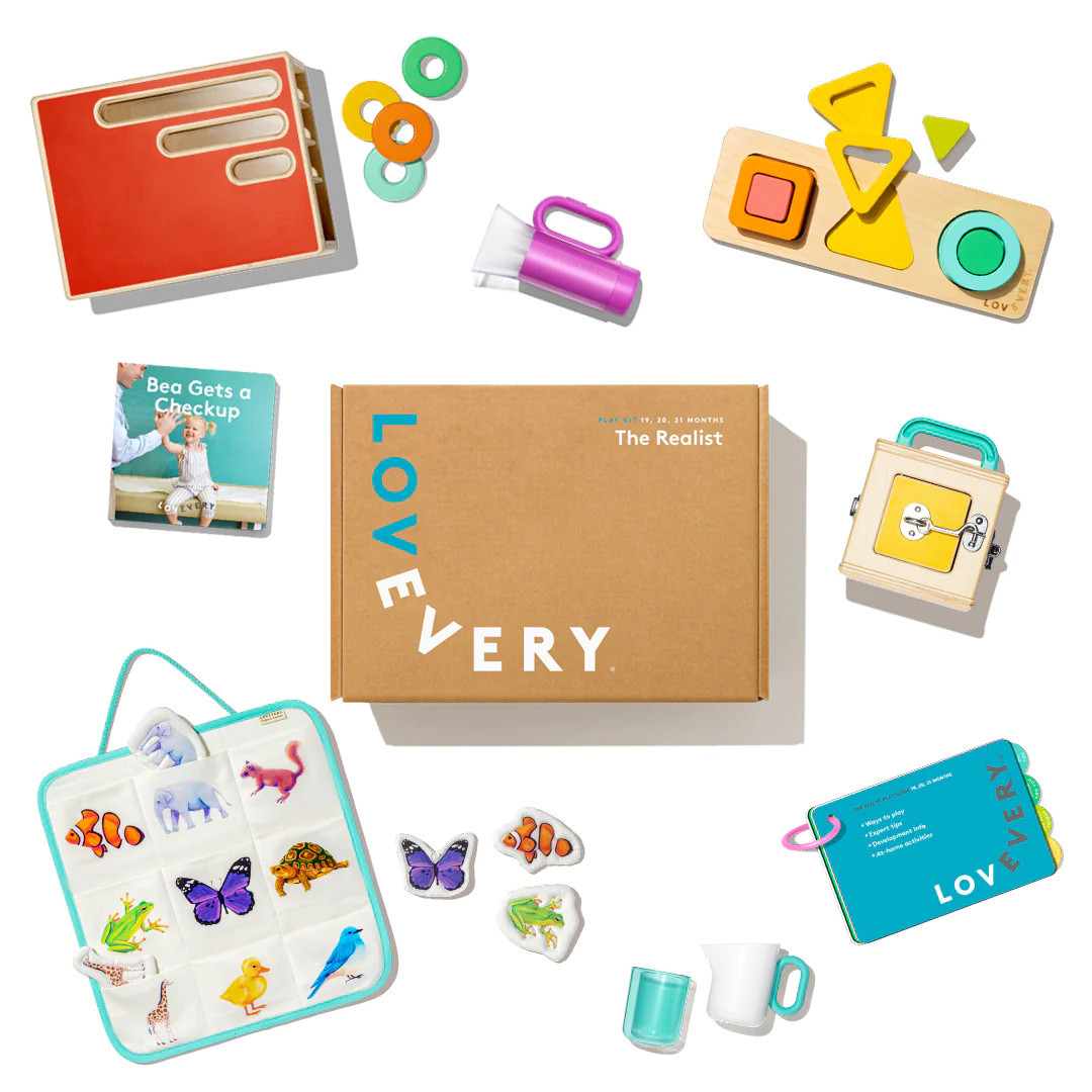Lovevery Realist Play Kit - Toys For 1 Year Old - Ages 19-21 Months - Baby Toy Subscription Box - The Play Kits By Lovevery | LOVEVERY