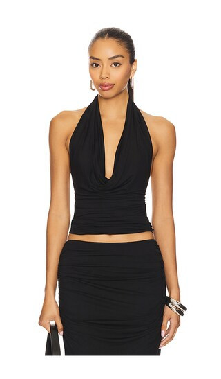 NIA Declan Top in Black. - size S | Revolve Clothing (Global)
