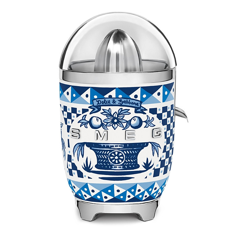 Smeg Dolce & Gabbana 50's Retro Style Aesthetic Blu Mediterraneo Citrus Juicer | Bloomingdale's (US)