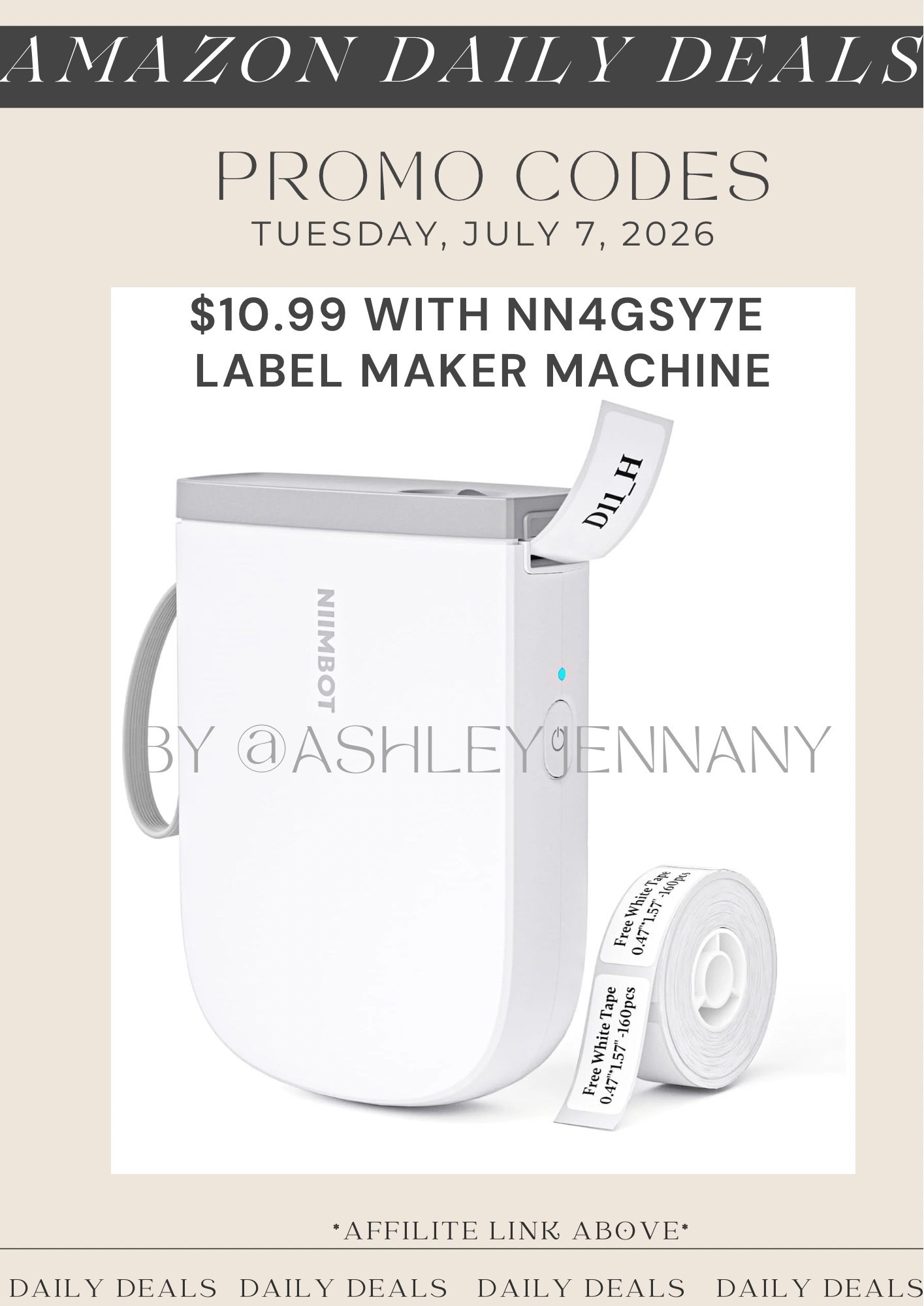 Label maker

#LTKHome #LTKSaleAlert #LTKWorkwear
