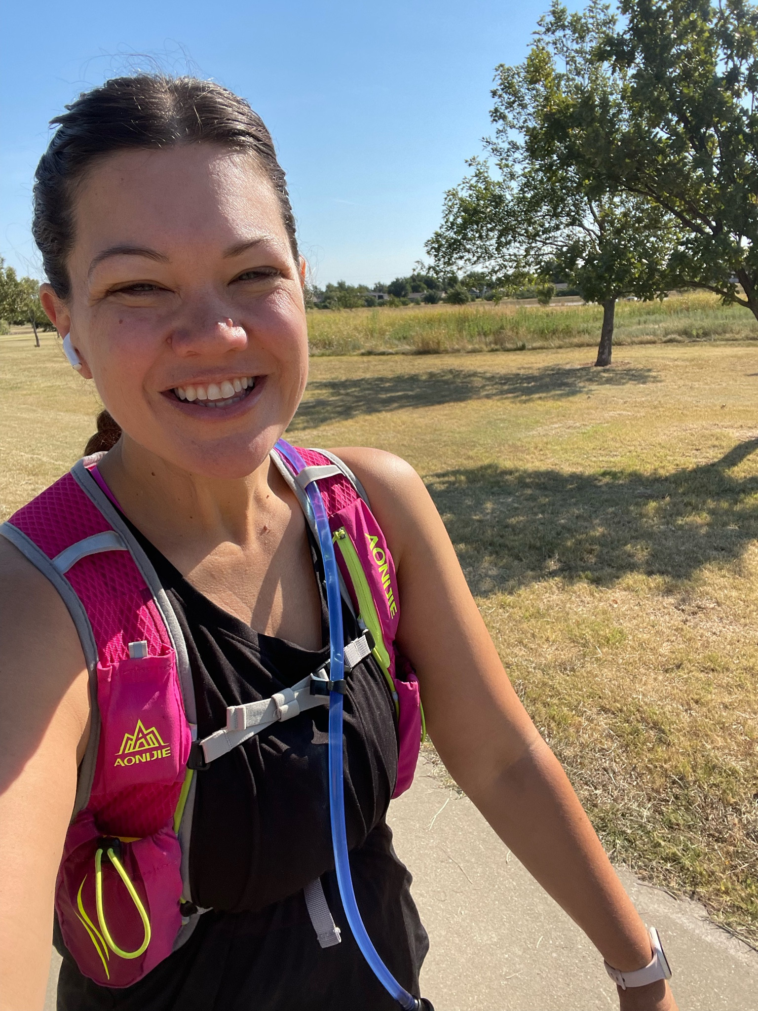 Affordable, durable and comfortable running hydration vest! Tons of pockets for fuel, phone, and more! 

#LTKOver40 #LTKActive #LTKFitness