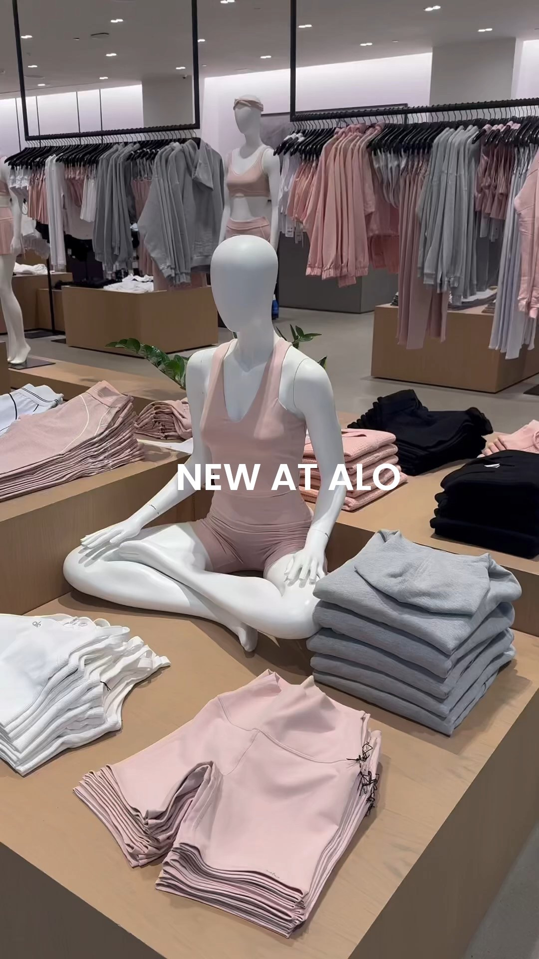 New fitness arrivals at ALO. This rose quartz pink is my new favorite because it features a pastel warm toned pink that’s perfect for spring! Pair it with your favorite hoodie and jewelry stacking combination for an effortless sporty look  

#LTKActive #LTKStyleTip