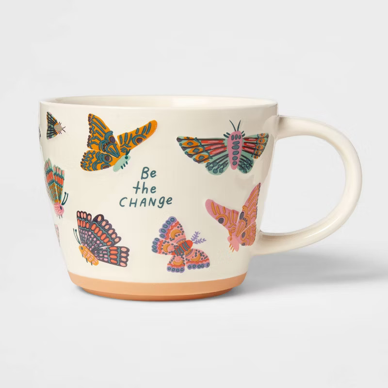 16oz Stoneware Be The Change Mug - Opalhouse™ | Target