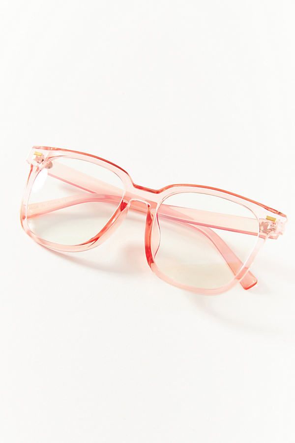 Betsy Blue Light Glasses By I-SEA in Pink | Anthropologie (US)