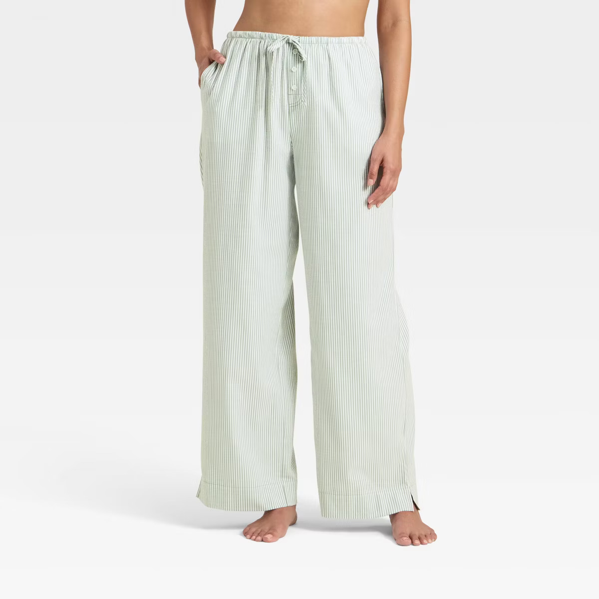 Women's Flannel Wide Leg Pajama Pants - Wild Fable™ | Target