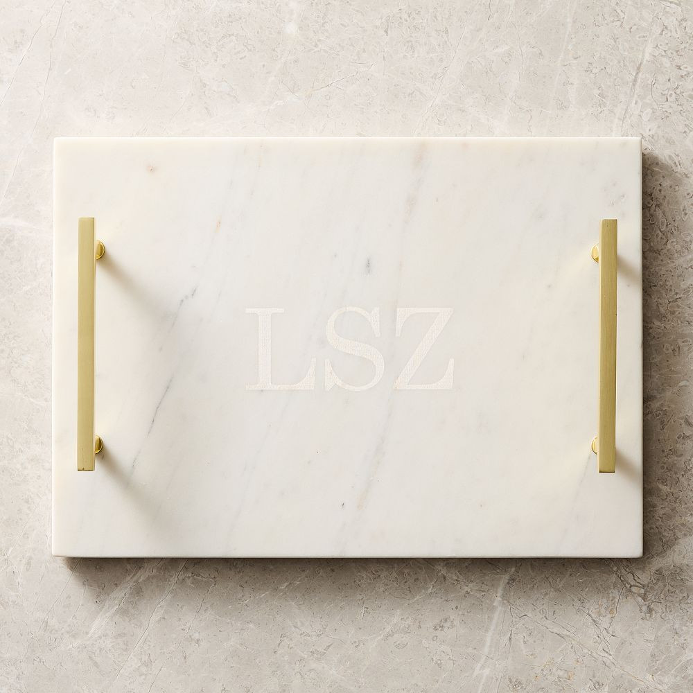 Marble & Brass Charcuterie Board | West Elm (US)