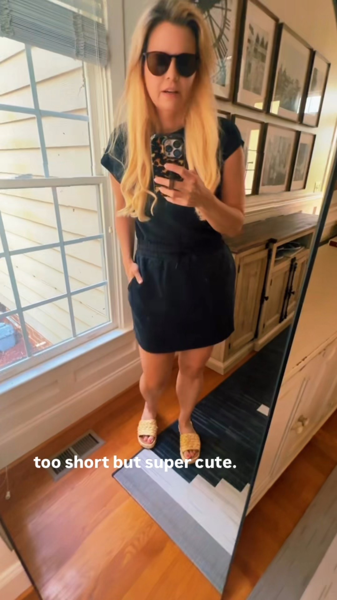 Comparing sizes in this target dress video 2 of 2