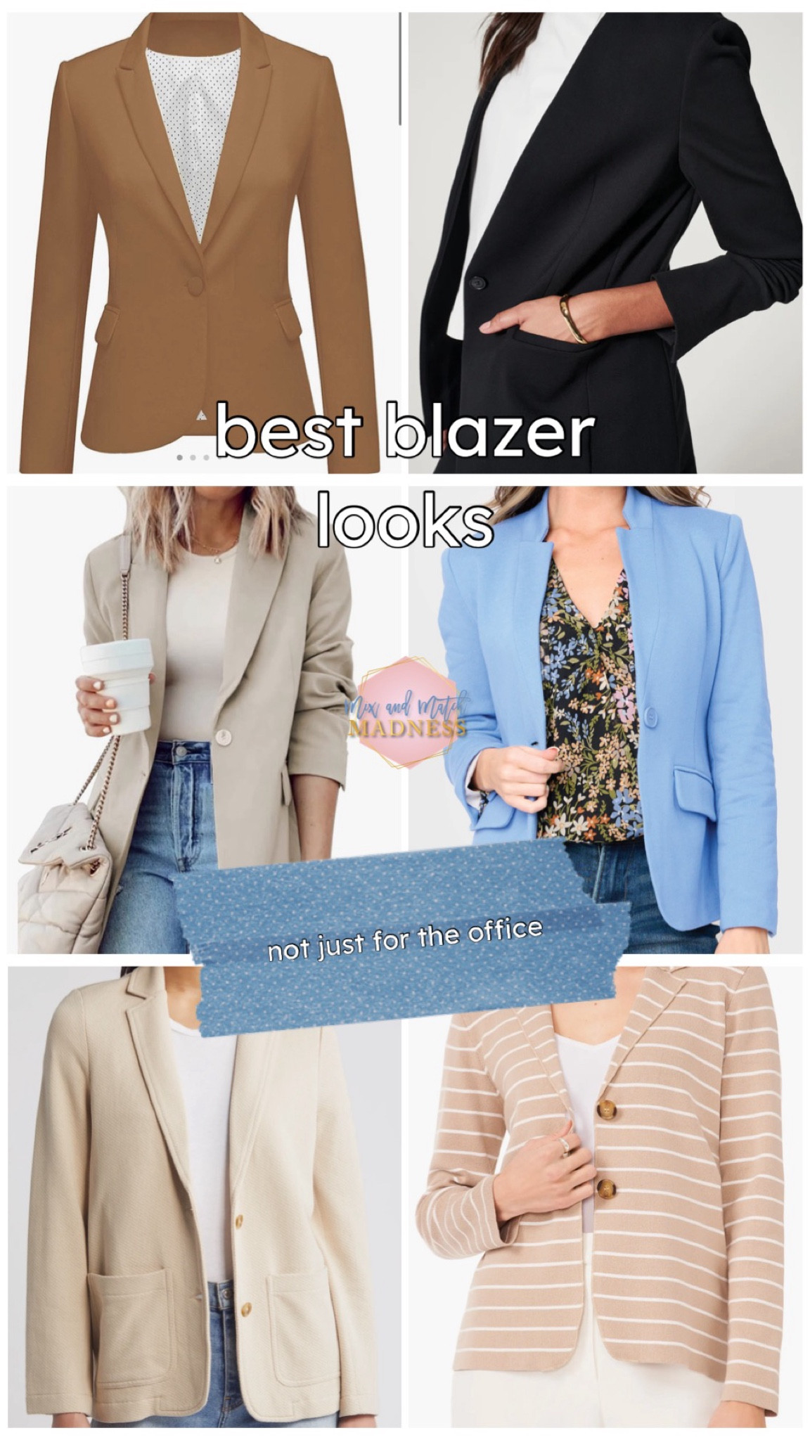 Blazer looks that can take you day to night… I love a blazer styled over a fun dress for the office & with jeans for a date night, don’t you?

#LTKStyleTip #LTKWorkwear #LTKxNSale