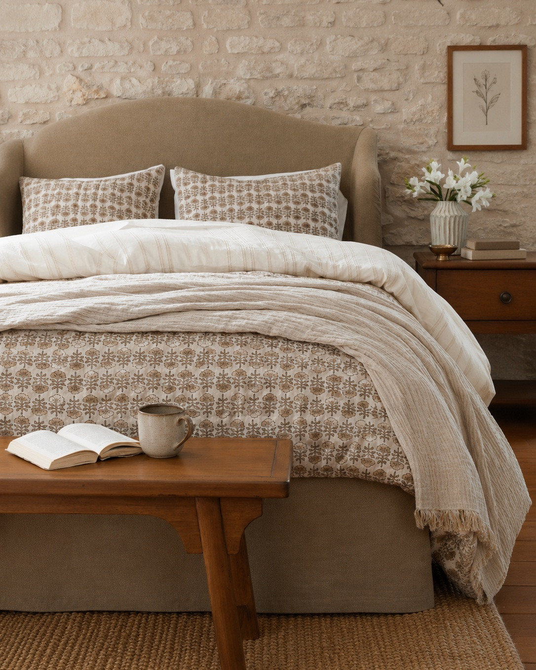Yeah, last day to save 25% off! I love this floral block, duvet, cover, and wood shelf. ￼

#LTKHome #LTKSaleAlert