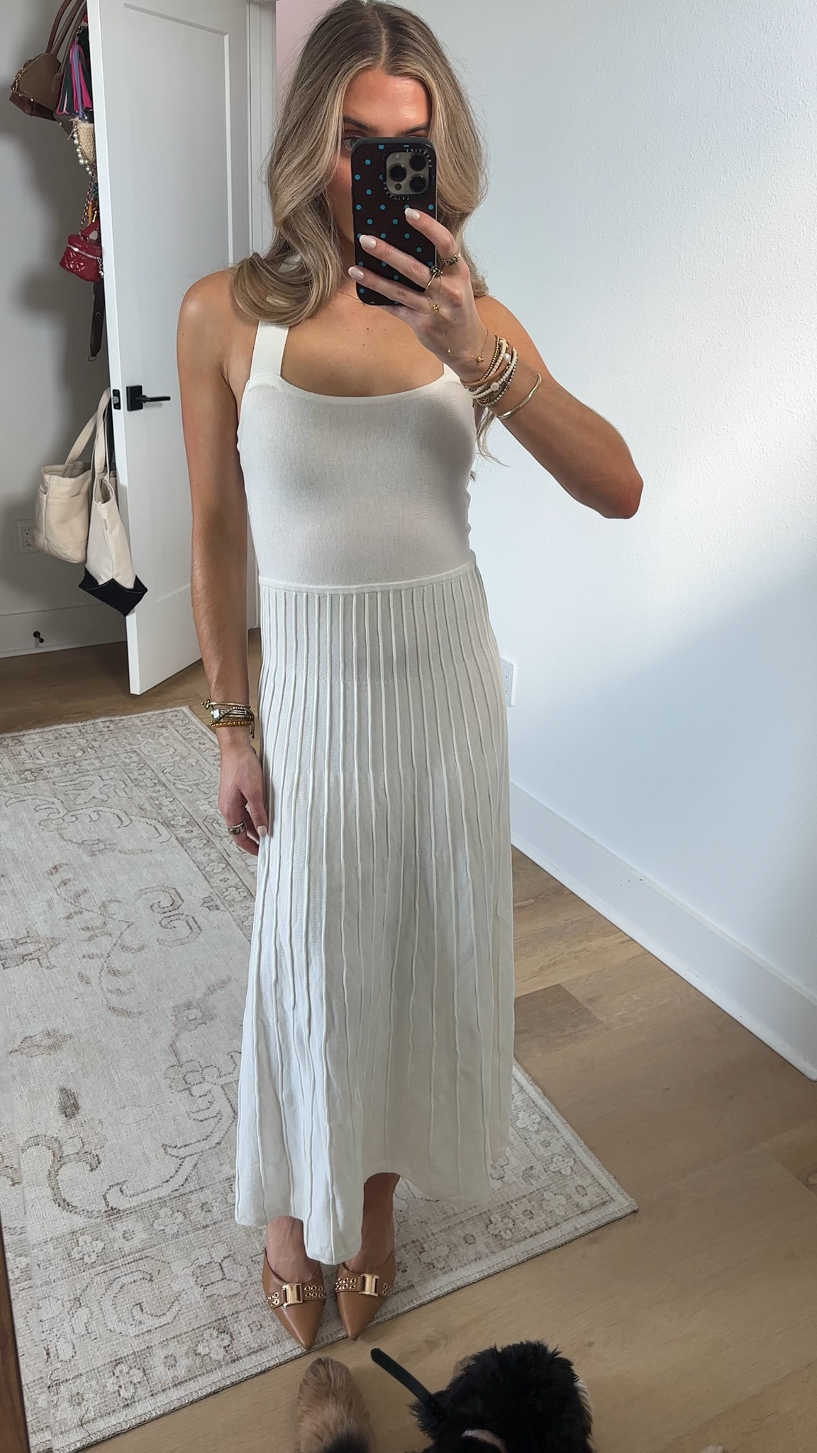 Showpo size XS. The halter neckline frames the shoulders beautifully while the ribbed knit hugs in the right places and skims in the rest, giving you that sleek, confident finish from brunch to birthday drinks. The midi length keeps it classy, the bodycon vibe keeps it flirty, say hello to your new go-to in Dresses.
Candace Midi Dress knows how to flatter every curve and every mood. Dress it up with delicate hoops and a clutch for date night, or keep it simple with barely-there heels when you want an easy win. The neutral cream shade plays perfectly with your wardrobe staples, so styling stays stress-free and seriously cute.
Feel good, look great, repeat, because confidence is the best accessory and this dress brings it out on every body.

#LTKSeasonal #LTKootd #LTKWedding